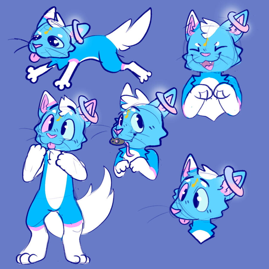 Sketch page (C) by PubbyPawzz